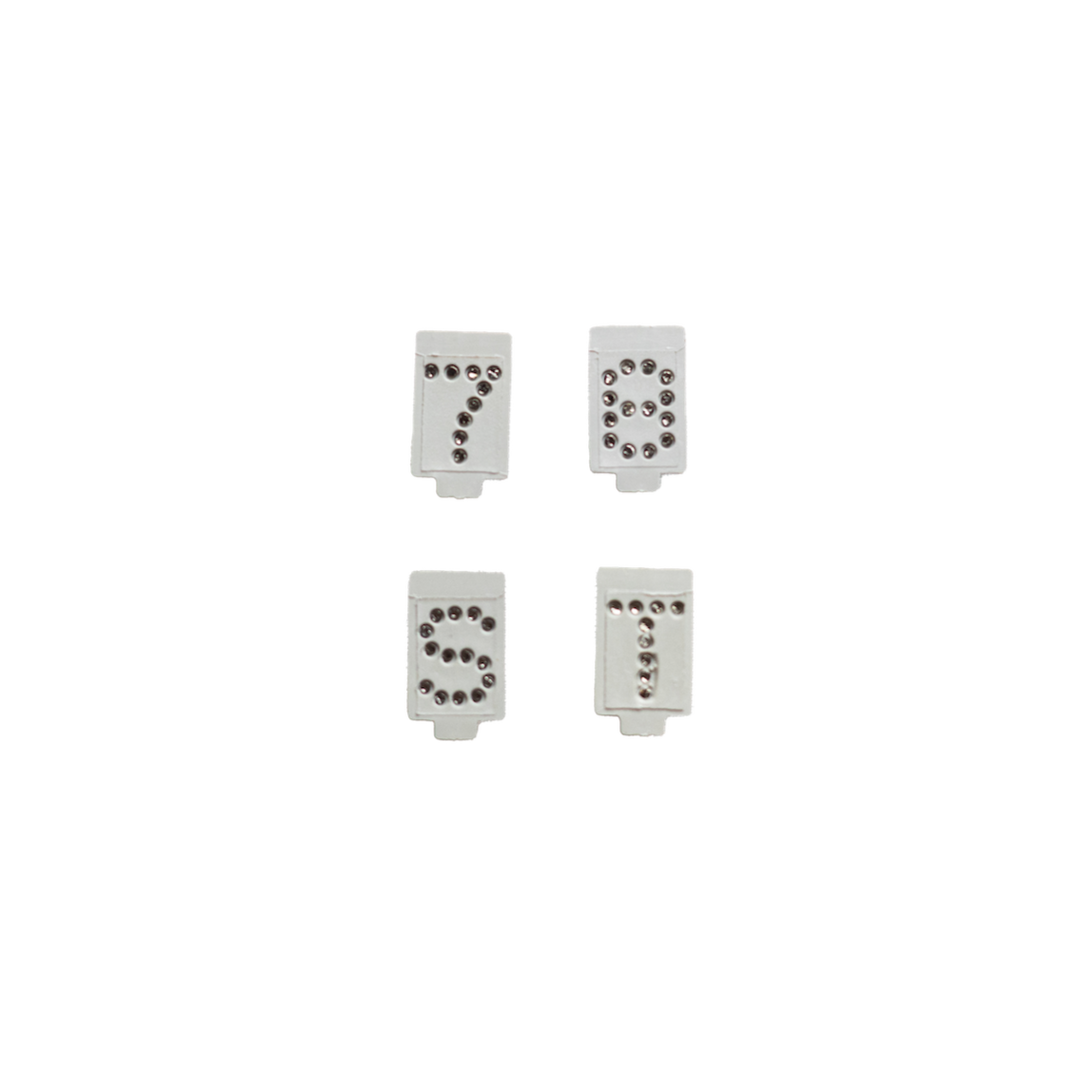 Individual Digits/Letters
