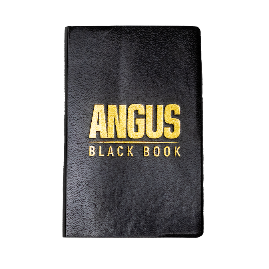 Customized 2025 Angus Black Book – Angus Supply Store